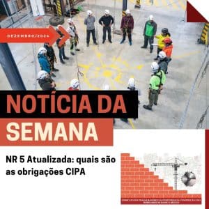 NR 5 Atualizada: quais são as obrigações CIPA